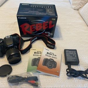 Canon Rebel T3i camera